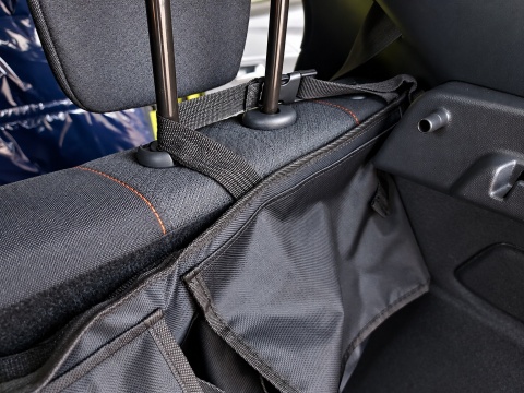 Organizer do bagażnika samochodu XL z torbą termiczną GOTEL A14F2 – 106 × 32 cm