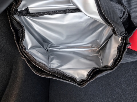 Organizer do bagażnika samochodu XL z torbą termiczną GOTEL A14F2 – 106 × 32 cm